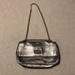 Michael by Michael Kors Metallic Silver Purse